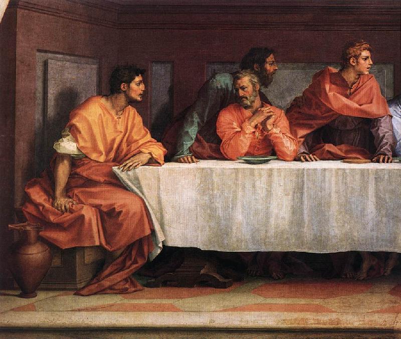 Andrea del Sarto The Last Supper (detail)  ii France oil painting art
